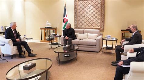 Israeli defense chief meets Jordanian king in reset of ties｜Arab News Japan