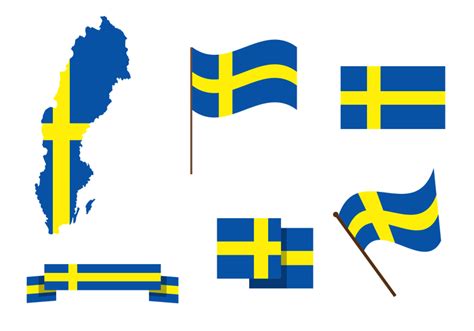 Free Sweden Map Vector - Download Free Vector Art, Stock Graphics & Images