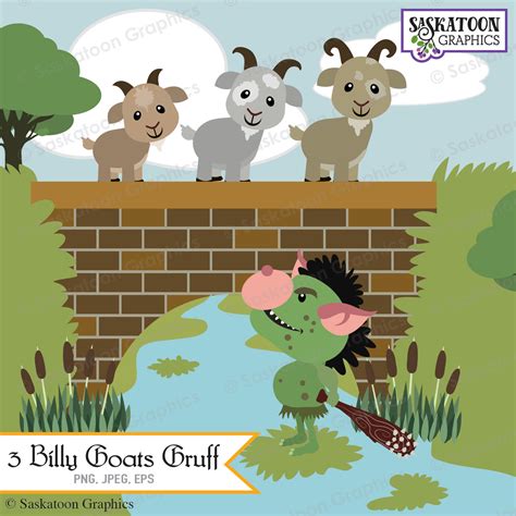 Three Billy Goats Gruff PNG Transparent Three Billy Goats Gruff.PNG Images. | PlusPNG