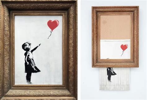 Love Is In The Bin, 2018 - Banksy Explained