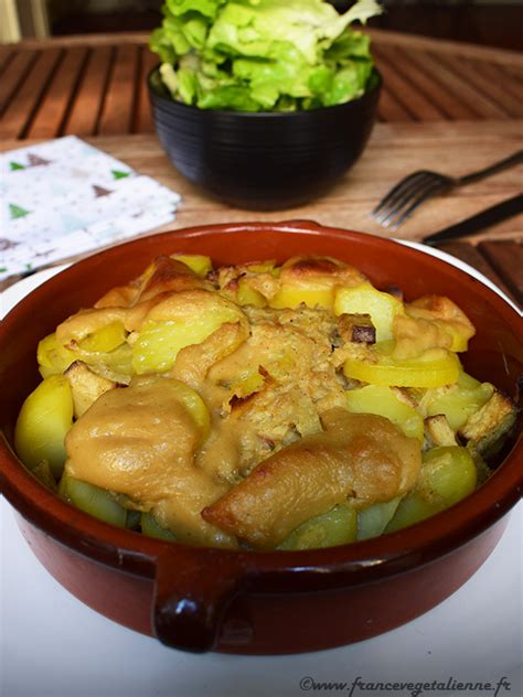 Tartiflette (végétalien, vegan) — France végétalienne