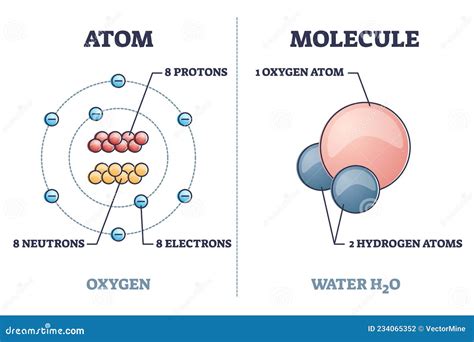 Oxygen Molecular Diagram