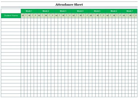 Employee Attendance Tracker Template (Word, Excel) - Excel TMP