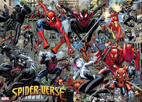 JAN201084 - SPIDER-VERSE ART ADAMS POSTER - Previews World