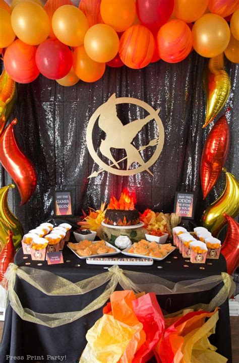 Our Epic Hunger Games Party Theme for Our Teens' Birthdays - Press ...