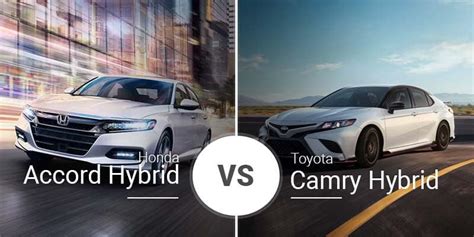 2020 Honda Accord Hybrid Vs. 2020 Toyota Camry Hybrid