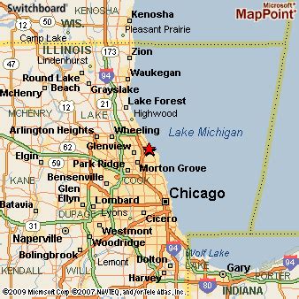 Kenilworth, Illinois Area Map & More