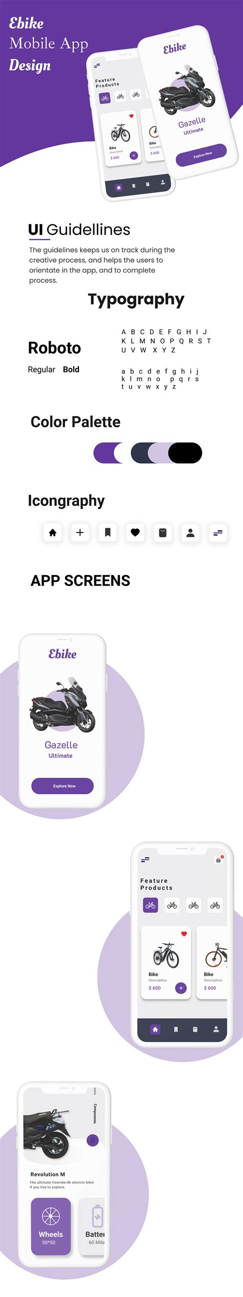 Bike App Design on Behance