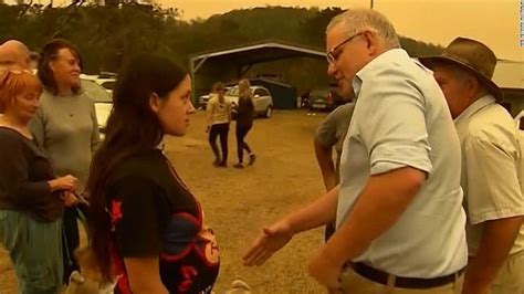 Australian PM heckled by angry residents about bushfires - CNN Video