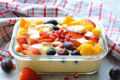 You Will Love This: Fruit Custard Recipe | Foodiewish