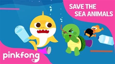 Save the Sea Animals | Shark Week with Baby Shark | Pinkfong Songs for Children - YouTube