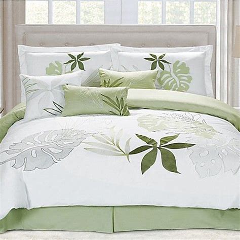 Panama Jack Lagoon Comforter Set in White | Bed Bath & Beyond | Bed decor, Comforter sets, Guest ...