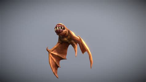 Bat Monster - 3D model by Grigorii Ischenko (@grigoriyarx) [70de292 ...