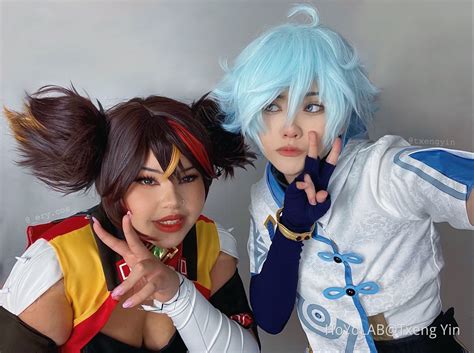 Liyue's rockstars ! (Chongyun and Xinyan cosplay) Genshin Impact | HoYoLAB