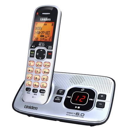 Uniden D1680 Cordless Phone with Answering system 50633273517 | eBay