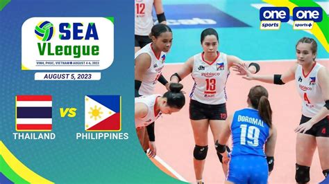 Philippines overwhelmed by Thailand in SEA V.League | OneSports.PH