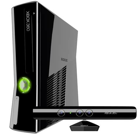 xbox 360 console and kinect - Just Push Start