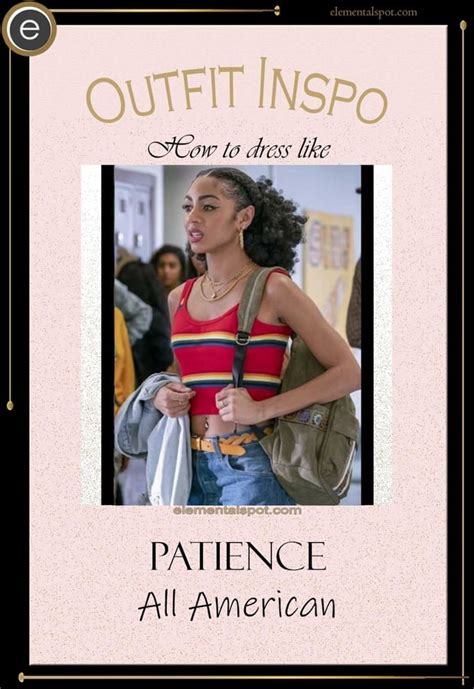 Steal the Look - Dress Like Patience from All American - Elemental Spot