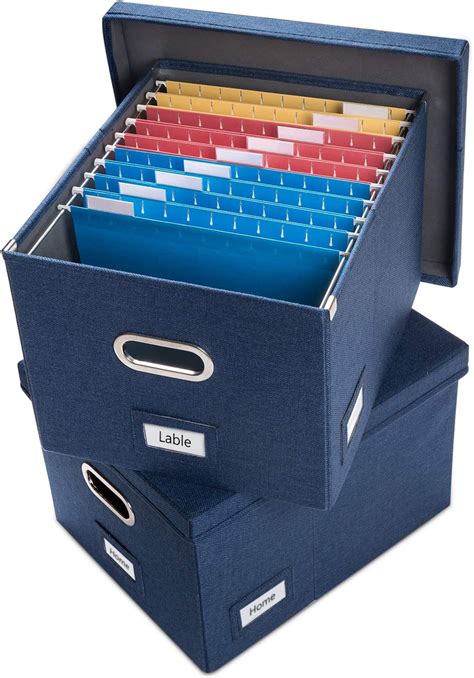 Walker 2 Pack Decorative File Storage Boxes | Wayfair