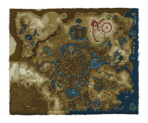 Sharing a map I made to help me track korok seeds and shrines : Breath_of_the_Wild