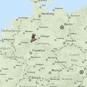 Winterberg Map Germany Latitude & Longitude: Free Maps