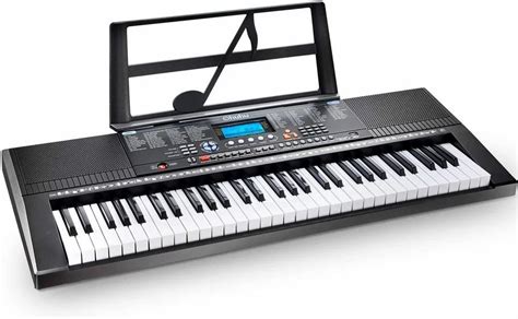 Ohuhu Black Electronic Music Keyboard, Dimension: 35 X 15 X 5 Inches at ...