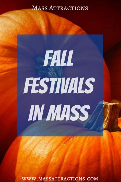 Fall Festivals & Fairs in Massachusetts - Mass Attractions