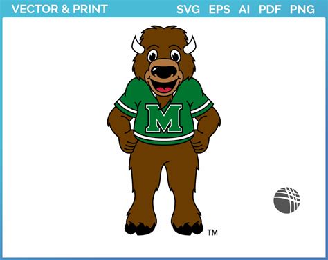 Marshall Thundering Herd - Misc Logo (2001) - College Sports Vector SVG Logo in 5 formats