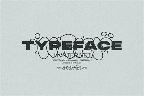 NERF Typeface