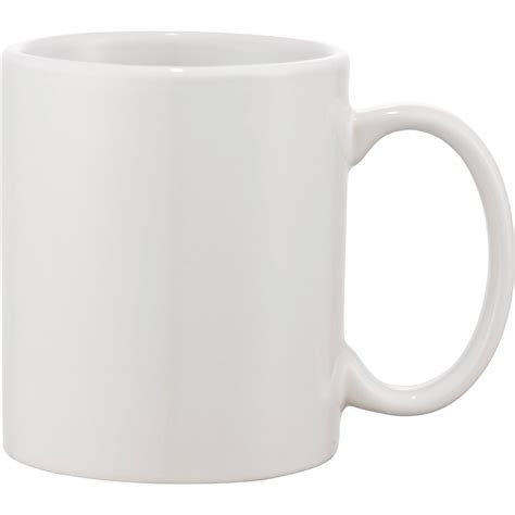 Bounty Ceramic Mug (11 Oz., White) | Custom Ceramic Mugs | 2.92 Ea.