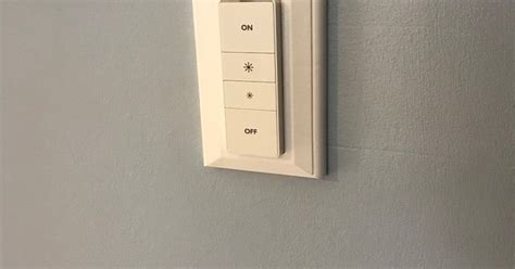 Hue Dimmer Decor switch cover by err404 | Download free STL model | Printables.com