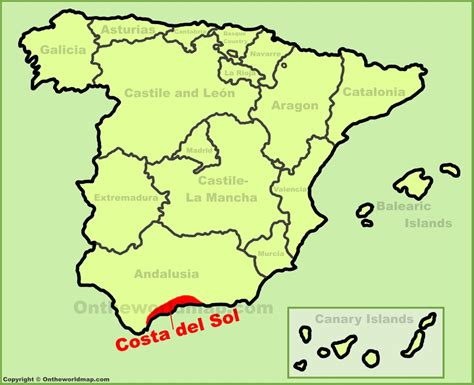 Map Spain Costa Del Sol – Get Latest Map Update