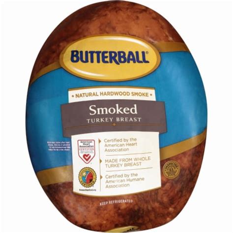 Butterball Bone-In Smoked Frozen Turkey Breast (5 lb), 5 lb - Fred Meyer