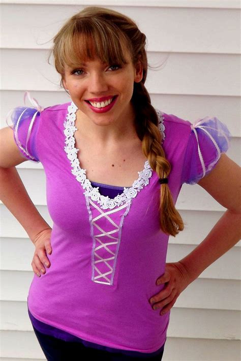 Princess Rapunzel Costume TShirt Made to Order by ChicByAmber | Rapunzel costume, T shirt ...