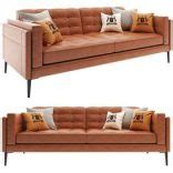 PA-MODERN-LEATHER-SOFA-02 3d model Buy Download 3dbrute