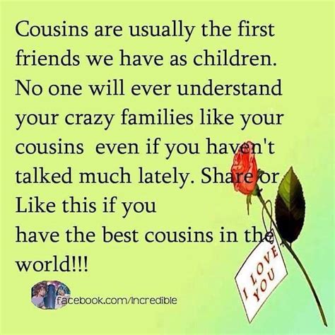 Cousins Day Quotes. QuotesGram