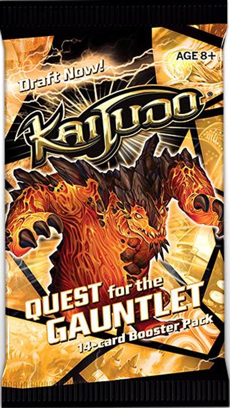 Kaijudo Trading Card Game Quest for the Gauntlet Booster Pack 14 Cards Wizards of the Coast - ToyWiz