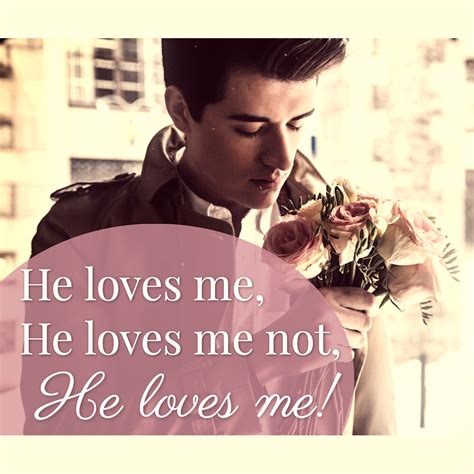 He loves me - He loves me not | Templates | Stencil