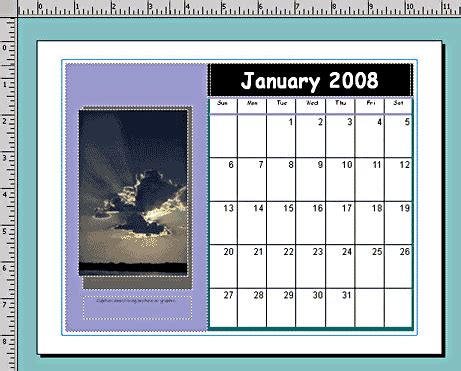 Create a Photo Calendar in Publisher