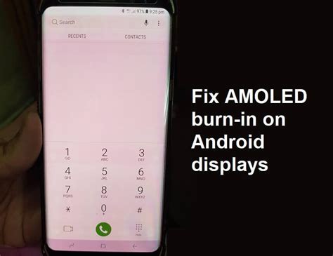 Fix Screen Burn In On Amoled Or Lcd Display | techcult