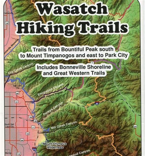 Wasatch Maps: Wasatch Hiking Trails