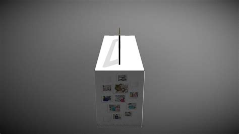 Oblique Rectangle Carton Box - Download Free 3D model by Deyan Asenov ...