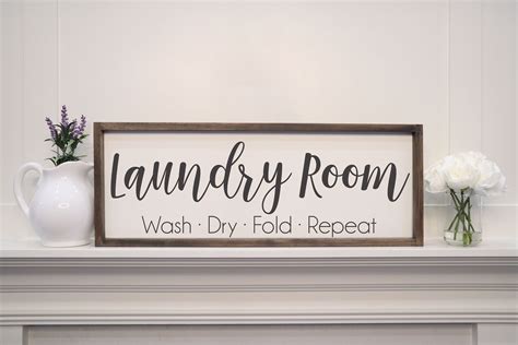 Laundry Room Sign Laundry Room Decor Laundry Sign | Etsy