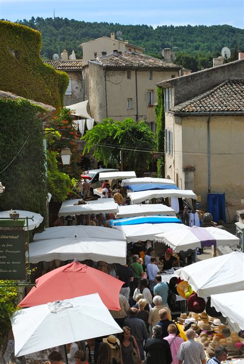 A Tale of Two Cities: It's Market Day in Lourmarin