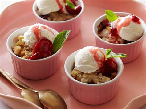 Apple, Lychee and Raspberry Crumble : Recipes : Cooking Channel Recipe | Ching-He Huang ...