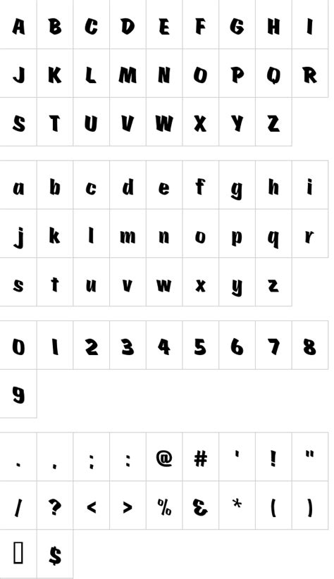 Scratch font details - Font Generator