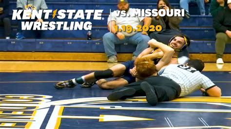 Kent State Wrestling vs. Missouri 1.19.2020 - YouTube