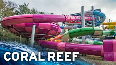 NEW WATERSLIDE TOWER NEAR LONDON: Coral Reef Waterworld Bracknell - YouTube