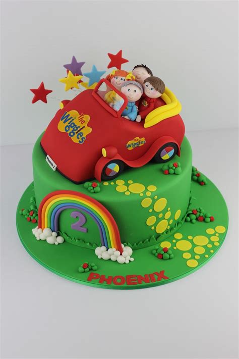 The Wiggles - Big Red Car | Birthday cake kids, Cars birthday cake, Wiggles birthday