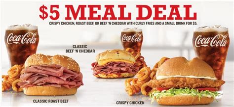 Arby's Launches New 5 Dollar Meal Deal - The Fast Food Post